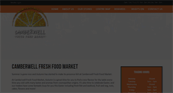 Desktop Screenshot of camberwellfreshfoodmarket.com.au